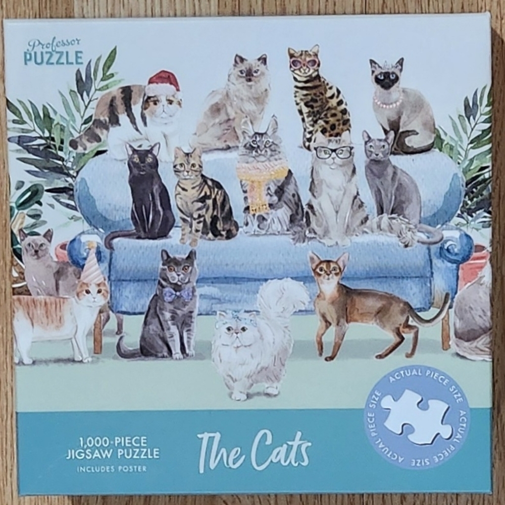 The Cats 1000-Piece Jigsaw Puzzle